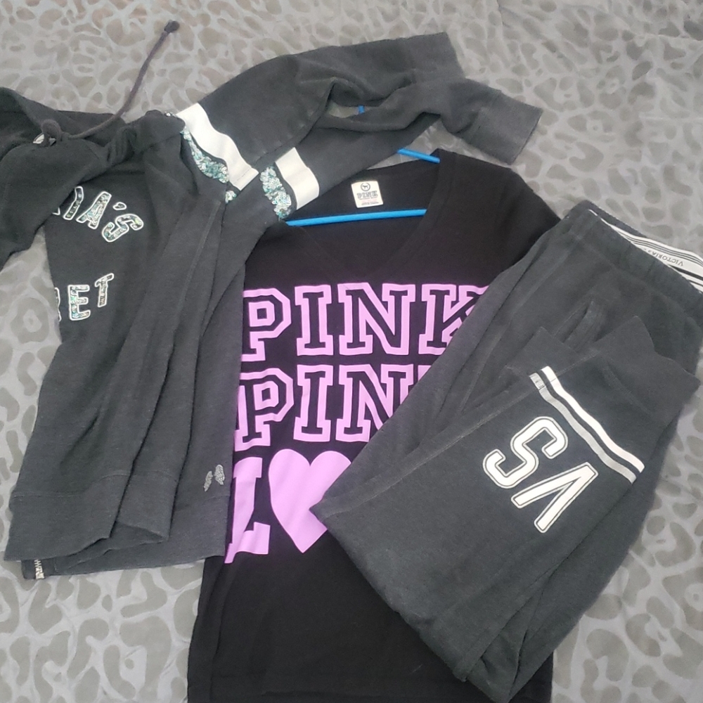 Victoria's secret jogger suit bundle